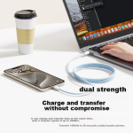 CangHua Apple 16/15 charging cable double-head type-c data cable PD60W fast charging c to c car Carplay universal iphone Huawei mobile phone iPad notebook 2 meters - Image 4