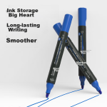 Jin Wannian oily long-head marker pen multi-purpose furniture bathroom tile punching line deep long-mouth marker pen black 10 G-09912-001 - Image 5