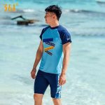 361° swimming trunks men's swimsuit comfortable and embarrassment-free five-point boxer quick-drying non-fitting hot spring professional training equipment - Image 7