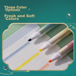 Deli Guochao Oriental Wencai fluorescent pen exam review key mark office student stationery marker pen handbook painting 3 DF104 - Image 3