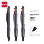 Deli 0.5mm bullet colored push gel pen 12 pieces (cherry pink) SA500 - Image 9
