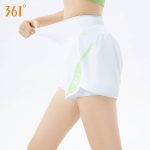 361° swimsuit for women, two-piece, conservative, student-friendly, short-sleeved, skirt-style, belly-covering, slimming, hot spring bathing suit - Image 7