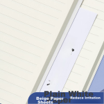 SIMAA rice grid hard pen calligraphy paper 16k calligraphy practice book 200 sheets of fountain pen calligraphy practice paper writing paper calligraphy special paper 40 pages/book 5 books/pack 8548 - Image 4