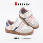 ABC KIDS children's shoes for boys and girls all-match white shoes sports shoes children's lightweight German training shoes casual shoes 3064 white powder blue 29