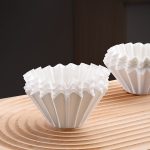 CLITON coffee filter paper portable drip hand-brew coffee powder filter net cake bowl filter cup with filter paper 50 sheets - Image 6