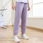 361° sports pants women's spring and summer casual straight pants running fitness ice silk sunscreen nine-point pants 662414703H-2 - Image 6