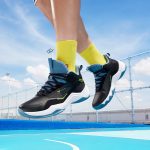 361° basketball shoes men's spring and summer high-top youth training shoes shock-absorbing sports shoes men's 672441116-2 - Image 3