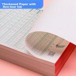 [Low price on the whole network] Faramon A5 notebook book simple thick notepad business record book office stationery diary A5-blue - Image 7