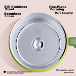 BOTTLED JOY ton barrel insulation cup 316 stainless steel coffee cup insulation water cup female office drinking water cup Dundun barrel - Image 3