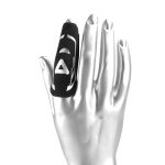 AQ basketball volleyball knuckle protection equipment sports protective gear black straight tube B30911 S/M - Image 3