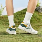 361° sports women's shoes spring and summer breathable couple thick bottom heightening small white casual shoes for women 682116601F-7 - Image 5