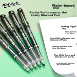 HERO [Graduation Gift] Ballpoint Pen Stationery Fashion Men and Women Business Office Personalized Signature Pen 7006 Black - Image 6