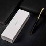 Deli (deli) high-value business metal signature pen office study neutral pen ballpoint pen gift box imported ink writing smooth S86 - Image 8