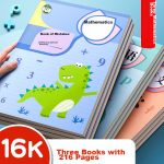 [Lowest price on the Internet] M&G stationery 16K soft copybook sewing book 40 sheets high-value error book student postgraduate entrance examination diary simple green grid 4 books F16102D7