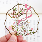 TaTanice bookmark national trend metal brass bookmark book page clip stationery small gift auspicious series bookmark 4 pieces gift box souvenir teacher birthday gift - Image 4