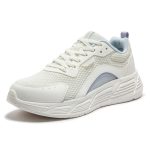 361° sports shoes men's spring and summer breathable retro all-match white casual shoes men's 672126611-3 - Image 7