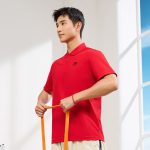 361° short-sleeved men's and women's t-shirts spring and summer couples pure cotton sports loose round neck casual printed tops 632523110-3 - Image 3