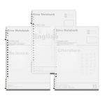 Victory a4 thick red 400 grid composition paper writing paper letter paper A4 enlarged junior high school students high school students use 400 grid square paper 5 books totaling 100 sheets [the lowest price on the whole network] - Image 9