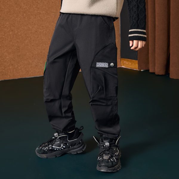 361° sports pants men's Ao Ruipeng same style summer nine-point pants loose casual sports breathable pants 652429701-2