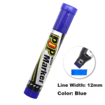 Deli Panda straight liquid ballpoint pen 0.5mm full needle tube quick-drying student neutral pen straight liquid brush pen black 4 pieces/box SF114