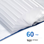 Kingdee [Super Hot Selling] Kingdee Triple Single Column Receipt Book Carbonless Copy Collection Receipt Printing Handwritten Receipt Single Sample 54K 20 Groups/Book 10 Books/Pack - Image 5