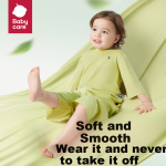 Babycare children's pajamas, thin baby home clothes set [Spring and Summer] Puglia Olive 90 - Image 4
