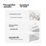 ankale multifunctional egg cooker for 1-3 people with small intelligent timing automatic power off to prevent dry burning soft Jinsha hot spring steamed egg custard single layer 6 pieces egg steamer AJL-ZD11 - Image 8
