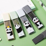 Comix Large Double-Head Oily Marker Writing Tools 10 Pieces Black MK803 - Image 8