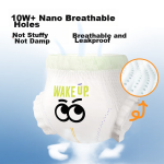 BABYSHEEP Medical Grade Angel Platinum Silk Pull-Up Pants Ultra-Thin Breathable Diapers 4XL Size 52 Pieces