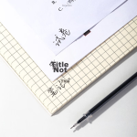 Dr. Dolly 22k composition book junior high school Beijing standard primary school students 1-6 grades junior high school composition book sub-grid notepad diary notebook 20+2 pages 10 sets [must-have for school - Image 5