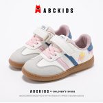 ABC KIDS children's shoes for boys and girls all-match white shoes sports shoes children's lightweight German training shoes casual shoes 3064 white powder blue 29 - Image 8