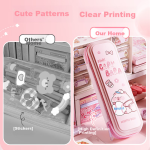 A ruler set surveying and mapping set stationery high value Sanrio multi-function drawing 15cm transparent ruler primary school students thickened not easy to break big ear dog 2676 - Image 6