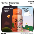BOTTLED JOY ton cup ice insulation cup 316 stainless steel 500ml large capacity water cup children student souvenir