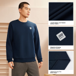 361° sweatshirt men's spring and autumn round neck sports casual wear jacket long sleeve pullover top 652334801D-8