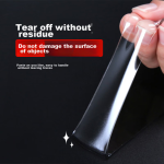 3M strong traceless double-sided adhesive high viscosity latex paint wall dedicated to not hurt the wall fixed adhesive sheet car with no glue 4910VHBφ30mm (5 pieces) transparent - Image 5