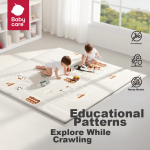 Babycare crawling mat baby crawling mat picnic mat anti-fall mat Kaunas town 150×180×0.35cm