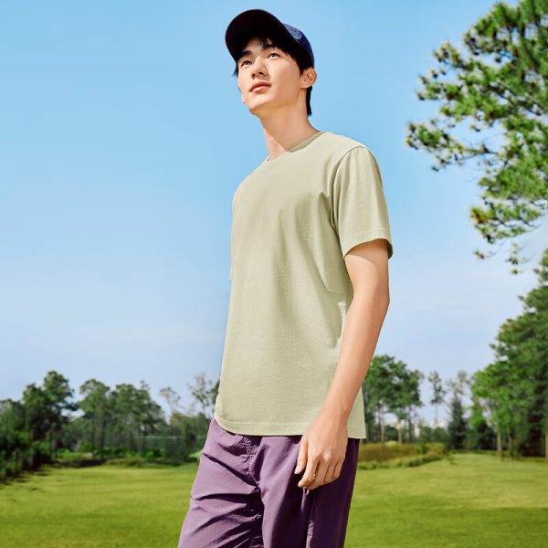 361° T-shirt short-sleeved summer men's and women's breathable loose printed round neck sports casual wear 632519105-1