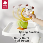 babycare bear dining table rattle baby toy newborn full moon holiday gift soothing hand rattle yellow white - Image 3