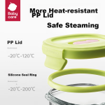 Babycare upgraded baby food pot baby milk pot children's frying pan non-stick pan multi-function frying pan - Yuanliqing - Image 3