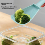 COOKSS multifunctional colander baby food supplement tool mashed potatoes and taro grinding filter dumpling scoop artifact two sets - Image 5
