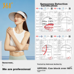 361° sun protection hat for women with open top for outdoor sports cycling fitness sports anti-ultraviolet sun hat - Image 10