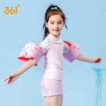 361° children's swimsuit for girls, medium and large girls, one-piece dress-style long-sleeved swimsuit for teenagers and students, hot spring swimsuit - Image 7