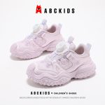 ABC KIDS children's shoes children's running shoes girls versatile sports shoes durable mesh daddy shoes casual shoes 3012 purple 32 - Image 5