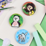 BBANGBBANG S DIARY Bangbang's daily genuine badge funny blind bag hidden model - Image 5