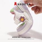 ABC KIDS children's sneakers autumn girls' casual shoes trendy white purple green size 31 [inner length 190 suitable for foot length 185] - Image 6