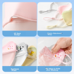 361° children's sun protection mask sunshade ice silk mask mask summer cartoon outdoor anti-ultraviolet three-dimensional breathable mask - Image 8