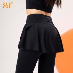 361° Swim Trunks Men's Boxer Fake Two-piece Anti-embarrassment Professional Training Large Size Loose Quick-drying Hot Spring Swim Trunks - Image 3