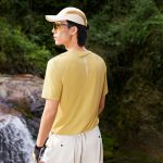 361° short-sleeved men's t-shirt spring and summer Jianmenguan running sports fitness clothes loose casual round neck 652522107-1