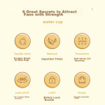 B.DUCK children's water cup double drink boys and girls Tritan material kindergarten straw cup summer cup cold water cup 550ML - Image 2