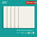 Victory 300-word composition paper gray grid manuscript paper letter manuscript paper manuscript paper three hundred grid gray manuscript Chinese homework paper teacher recommended 16K total 100 sheets [the lowest price on the whole network]